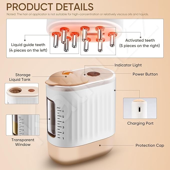 Electric Scalp Massager™/Hair Oil Applicator