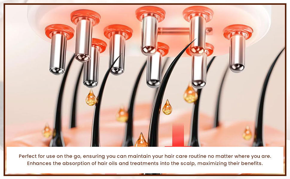 Electric Scalp Massager™/Hair Oil Applicator