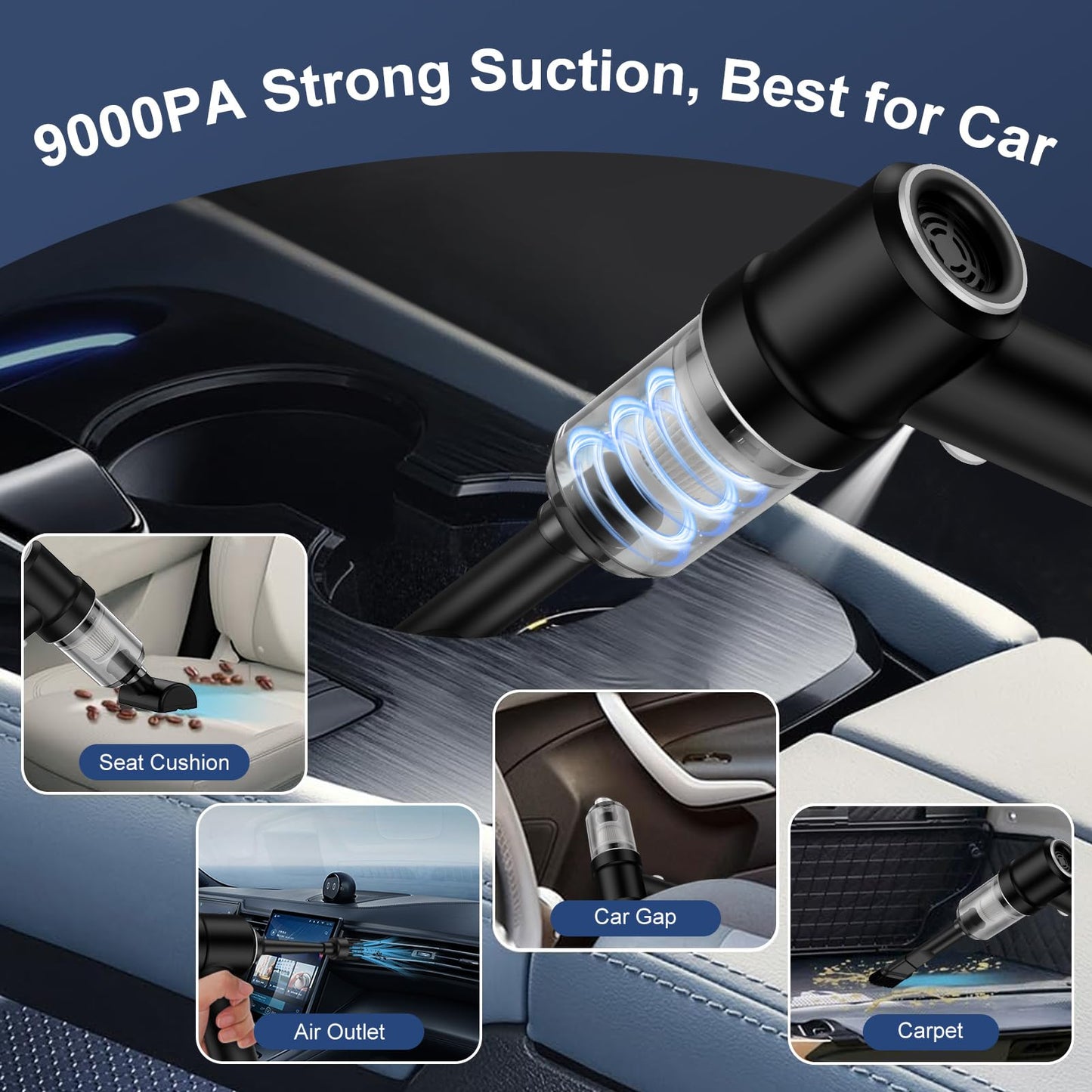 Portable-Vacuum Cleaner™ / Air Duster / Keyboard Cleaner