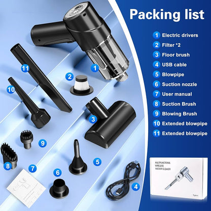 Portable-Vacuum Cleaner™ / Air Duster / Keyboard Cleaner