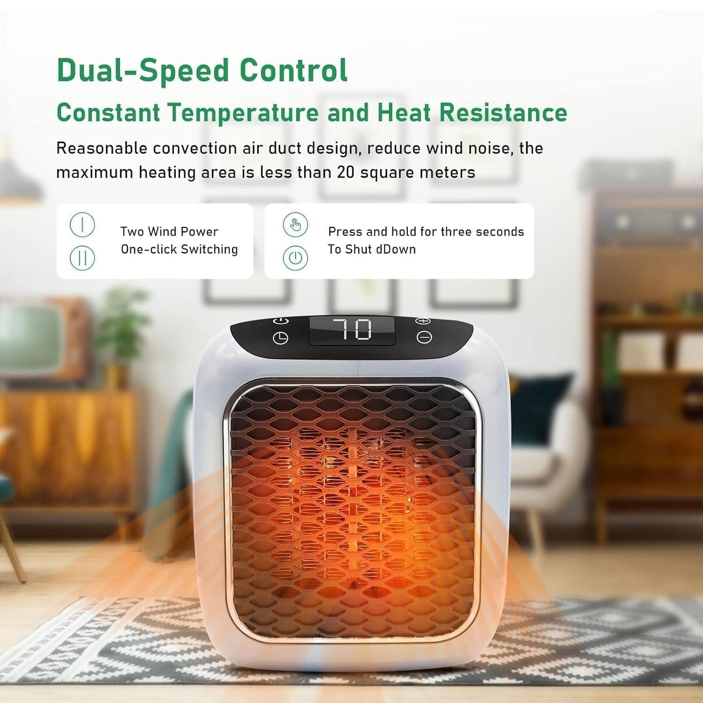 Portable Room Heater™ / Smart Room Heater